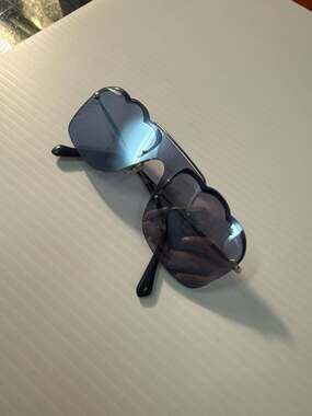 Miu Miu Scalloped Sunglasses